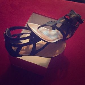 Black Guess sandals